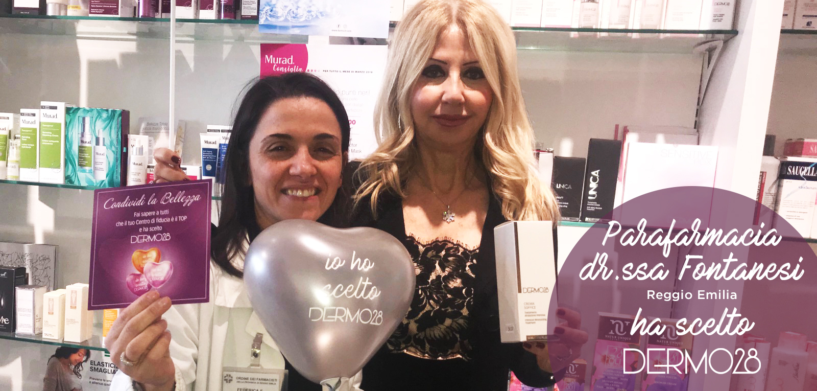 Il Beauty Expert DERMO28 del mese di Marzo è…Parafarmacia Dottoressa Fontanesi!